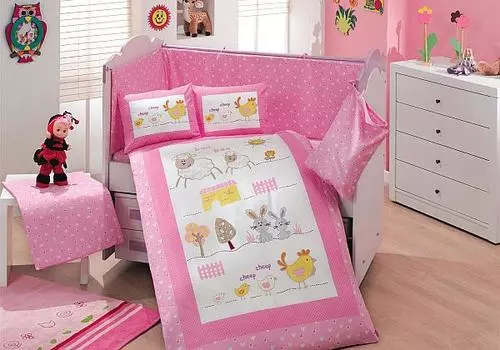 Зоо-крошки (с одеялом розовый)