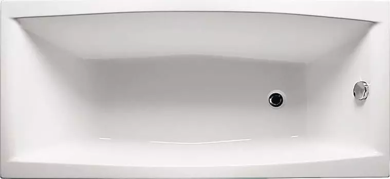 Акриловая ванна 1Marka Viola 120x70 01ви1270, без гидромассажа