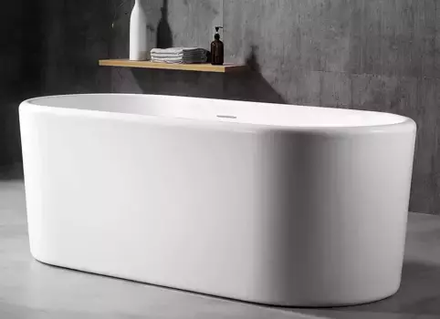 Акриловая ванна Abber 170х70 AB9272-1.7 белый