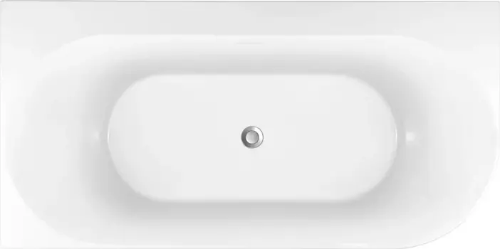 Акриловая ванна Allen Brau Priority 4 А 170x78 2.31004.20A левая, белый