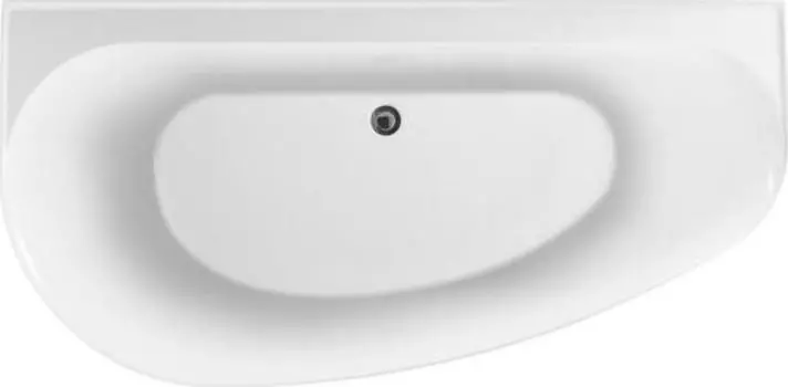 Акриловая ванна Allen Brau Priority 5 А 160x78 2.31005.21B правая, белый матовый