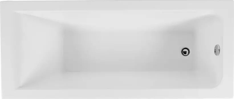 Акриловая ванна Aquanet Bright 170x75 00233141 с каркасом, белый