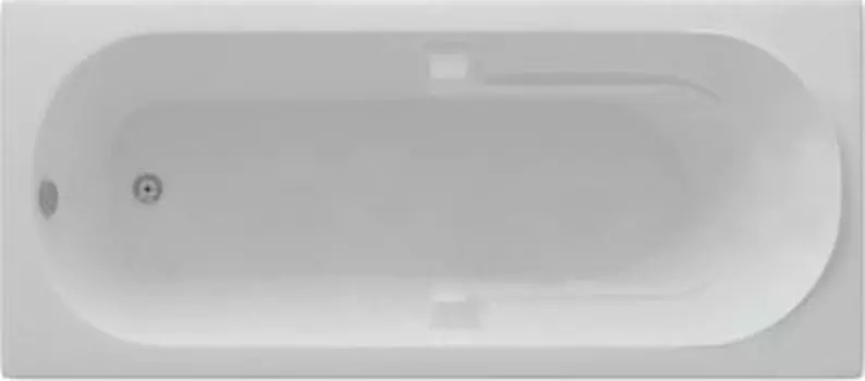 Акриловая ванна Aquatek Лея 170x75 см LEY170-0000021, белый