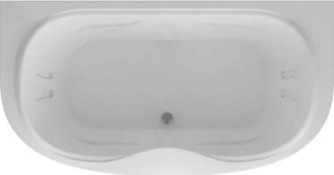 Акриловая ванна Aquatek Мелисса 180x95 см MEL180-0000031, белый