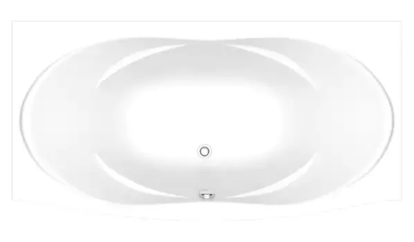 Акриловая ванна Bas Фиеста 194х90 В 00037 белый