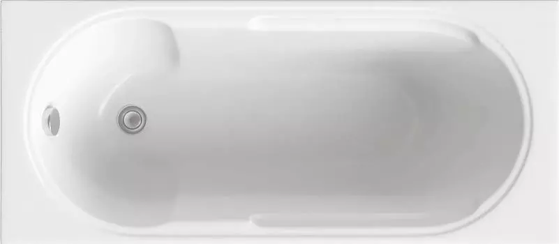 Акриловая ванна Bas Гоа 160x70 В 00064 с каркасом, белый