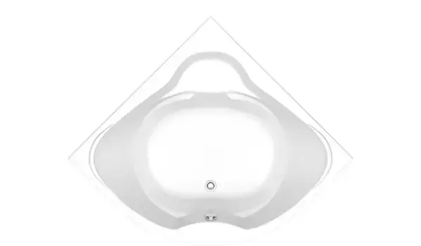 Акриловая ванна Bas Хатива 143х143 В 00042 белый