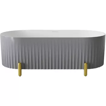 Акриловая ванна Black&White Swan SB310 Grey 170x78 310SBGR, серый