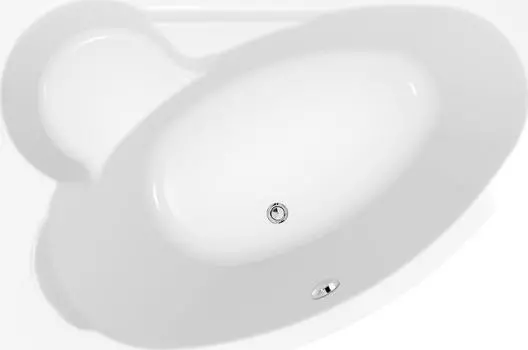 Акриловая ванна Cersanit Kaliope 153х100 P-WA-Kaliope*153-LN левая, белый