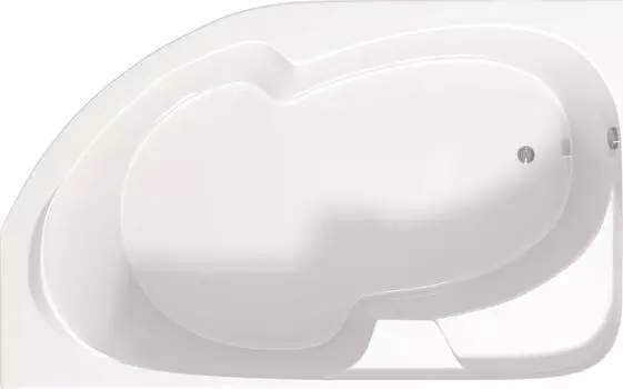 Акриловая ванна Creto Doris 170x105 см 14-170105R, правая, белый