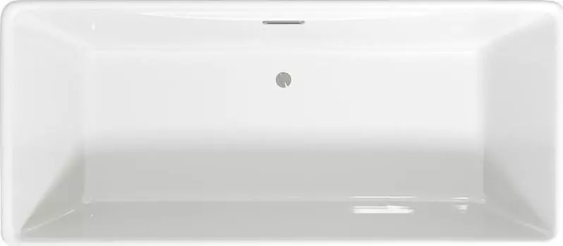 Акриловая ванна Creto Iconica 170x75 см 15-17075 с каркасом, белый