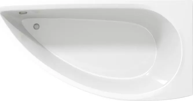 Акриловая ванна Creto Palermo 150x75 см 13-15075R, правая, белый
