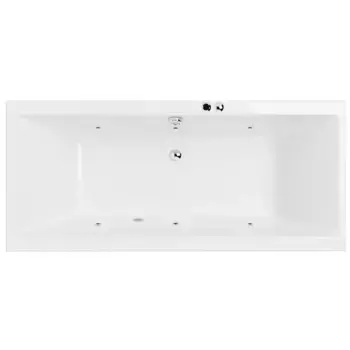 Акриловая ванна Excellent Pryzmat 190х90 WAEX.PRY19.SOFT.CR хром, белый