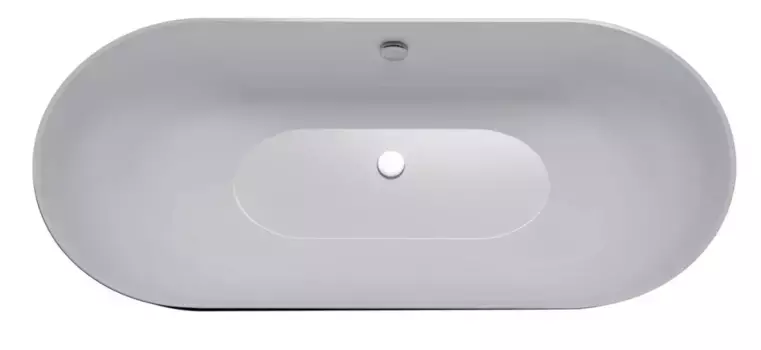 Акриловая ванна Grossman GR 170х80 GR-2501MB белый, черный