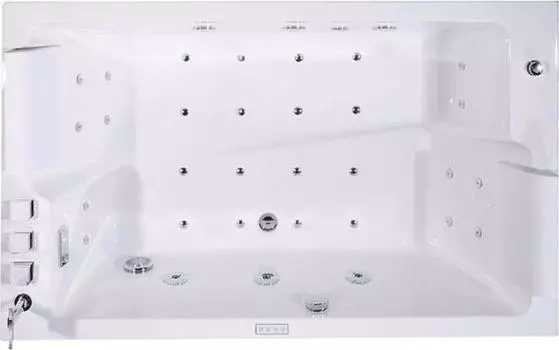 Акриловая ванна Orans 170х100 BT-62115L белый