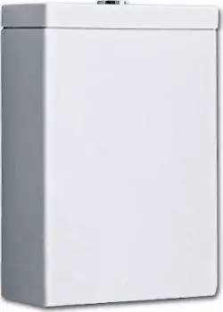 Бачок для унитаза Kerasan Flo / Ego 318101 подвод сзади бачка, снизу бачка