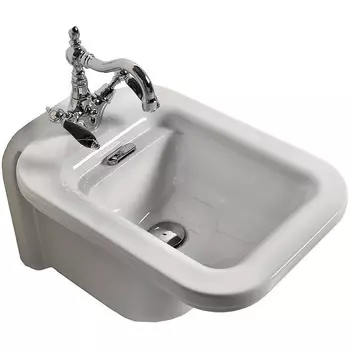 Биде Kerasan Waldorf 4125K1bi/cr*1, белый