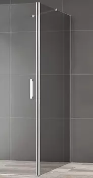 Боковая стенка ACQUA-90-FIX-C-NERO стекло прозрачное