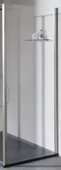 Боковая стенка Allen Brau Priority 80 3.31041.BA, профиль серебро, стекло прозрачное