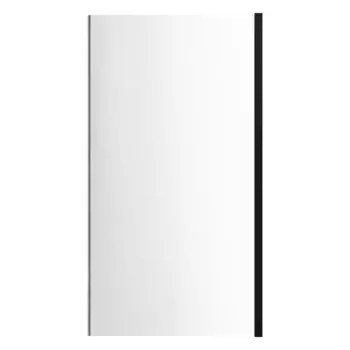 Боковая стенка Vincea Garda VSG-1G800CLB 80 см, черный, стекло прозрачное
