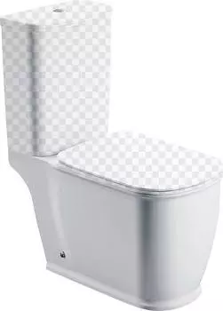 Чаша для унитаза-компакта BelBagno Prado BB10150CP с горизонтальным выпуском