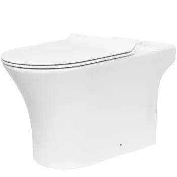 Чаша для унитаза San More Fiaba SMT971909 с сиденьем микролифт, белый