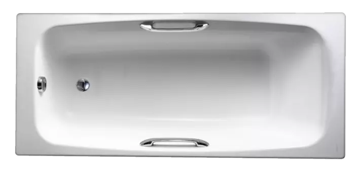 Чугунная ванна Jacob Delafon Diapason 170x75 E2926-00 с отверстиями для ручек