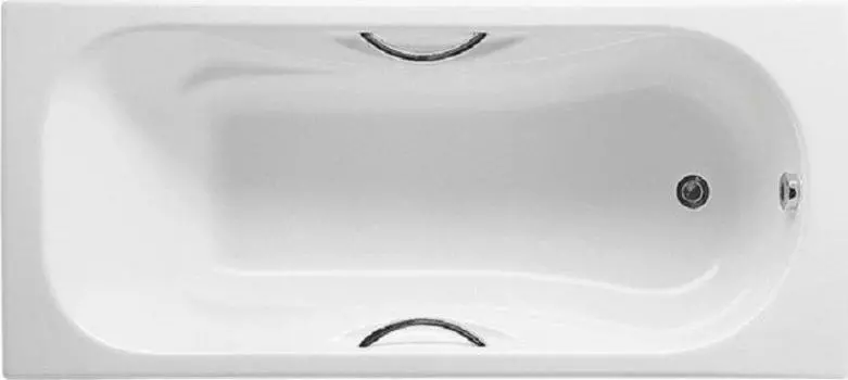 Чугунная ванна Roca Malibu 170х70 2333G0000 с отверстиями для ручек