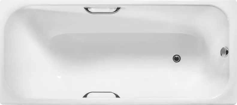 Чугунная ванна Wotte Start 170x75 с ручками