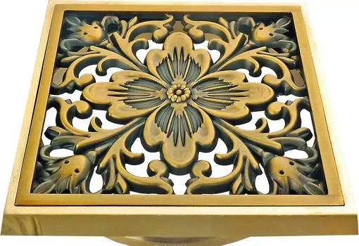 Декоративная решётка Bronze de Luxe Viega 21975 Цветок
