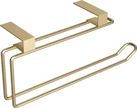 Держатель на полку Domaci Феррара D664-04 кухонный, для бумажных полотенец, золото поталь