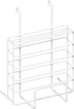 Держатель на рейлинг Domaci Феррара D21356 для ножей и досок, белый муар
