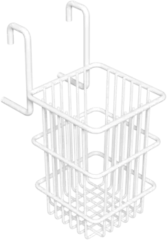 Держатель на рейлинг Domaci Феррара D21362 для столовых приборов, белый муар