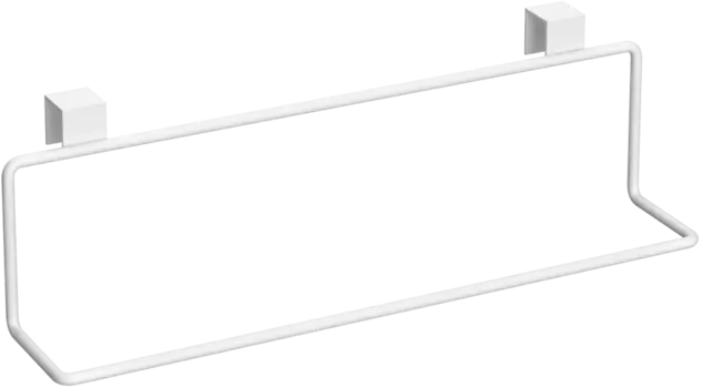 Держатель подвесной Domaci Феррара Ac-07-02 кухонный, для полотенец, белый муар