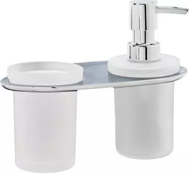 Держатель стакана и дозатора WasserKRAFT Kammel K-8389, хром