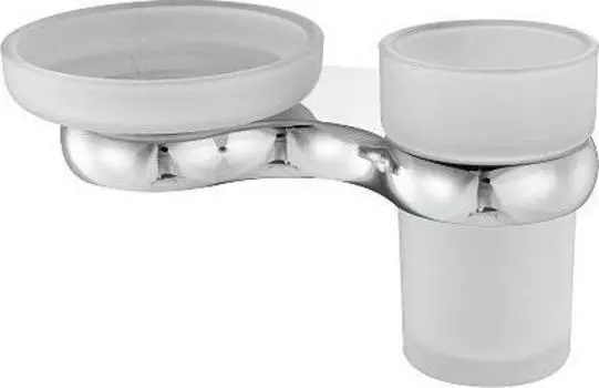 Держатель стакана и мыльницы Wasserkraft Berkel 6826