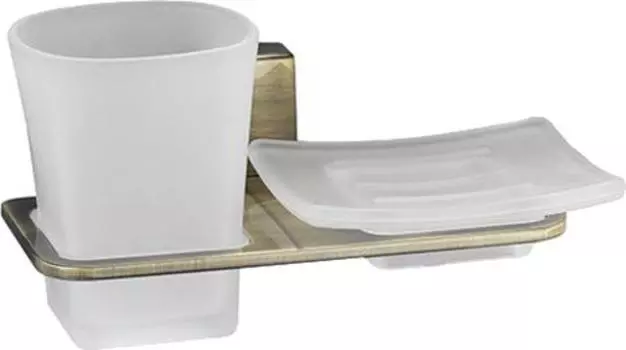 Держатель стакана и мыльницы Wasserkraft Exter 5226