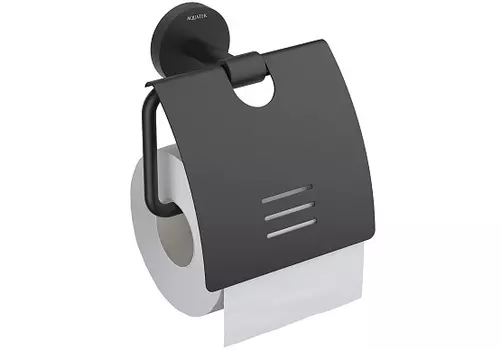 Держатель туалетной бумаги Aquatek Бетта AQ4609MB черный