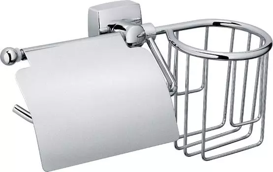 Держатель туалетной бумаги Fixsen Kvadro FX-61309+10 хром