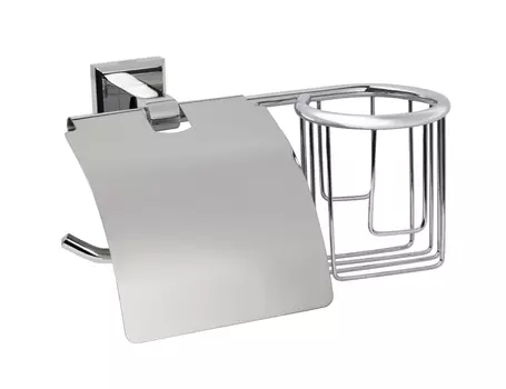 Держатель туалетной бумаги и освежителя Viko V-114 хром