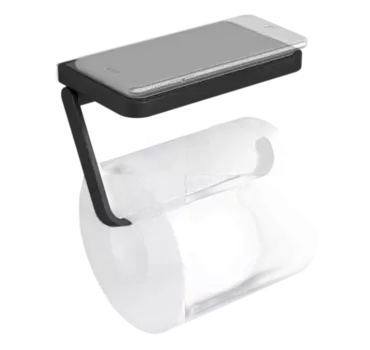 Держатель туалетной бумаги Langberger Black Edition 35041D-BP черный