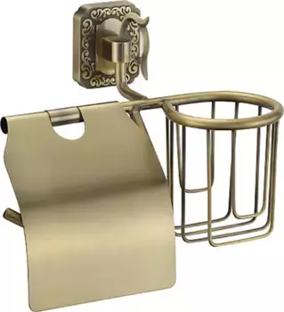 Держатель туалетной бумаги Savol Серия 64 S-L06451 бронза