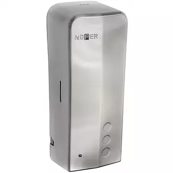 Диспенсер для жидкого мыла Nofer 03039.S, нержавеющая сталь матовая