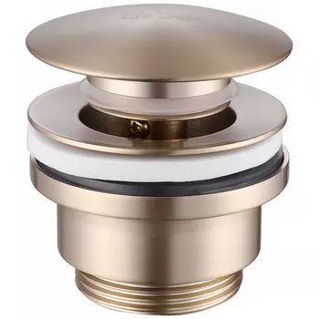 Донный клапан Abber AF0011G золото матовое