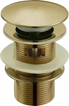 Донный клапан Boheme Medici 610/2 с переливом, бронза