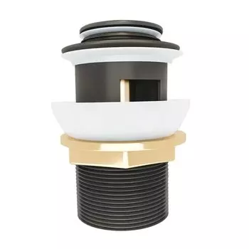 Донный клапан для раковины Teymi Ritta T140124 черный