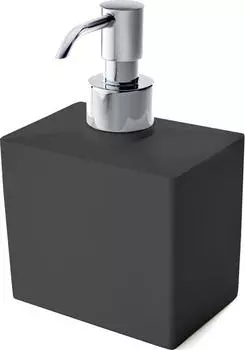 Дозатор для жидкого мыла 3SC Mood Black MN01DASL,чёрный матовый/хром