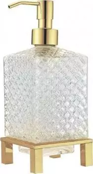Дозатор для жидкого мыла Boheme 10225, золото