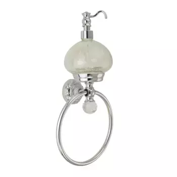 Дозатор для жидкого мыла Migliore Cristalia Swarovski 16801 хром