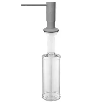 Дозатор для жидкого мыла Paulmark Decus D004-GR серый